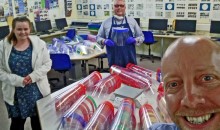Design teachers create PPE for NHS