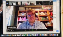 MP chats with students over the internet