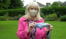 Volunteer creates masks for charity