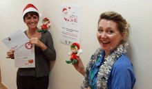 Hospice relaunch letter from Santa