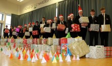 Academy donates hampers to foodbank