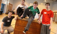 Pupils experience poetry in motion with Parkour 