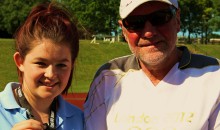 Olympic torch lights up school sports day