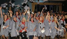Students celebrate a double graduation 