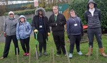 Budding gardeners enhance college environment