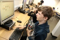 Pupils experience hi-tech college facility