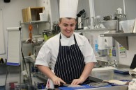 Catering student lands dream job