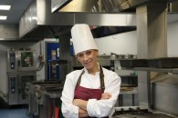 Student follows her dreams of becoming a chef