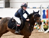 Pupil representes England at showjumping event 