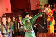 Pupils take a comedic romp through Sherwood Forest