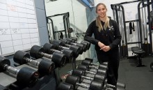 Former college student adresses clients fitness needs