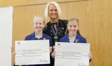 Pupils take up MoneyWise task 