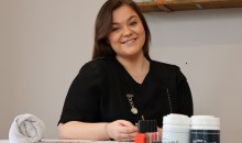 Beauty student launches new therapy business
