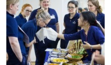 Massage students are touched by Thai experience.