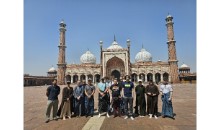 Darlington College students visit India