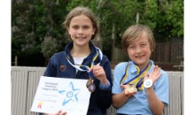 Brother and sister achieve podium finishes