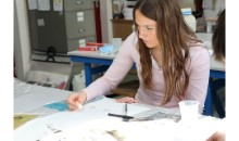 Students refine watercolour skills with expert artist