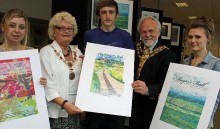 Art students draw up designs for charity gala event