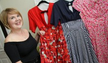 Dress maker up for award with vintage fashion designs