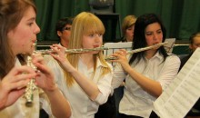 Pupils play in perfect harmony