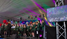 School choir gets perform on children's TV roadshow