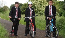 New super-safe cycle path developed at Darlington School 