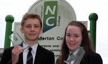 Students are presented with prestigious school honour