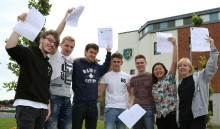 Academy's first A level students set high standards for the future