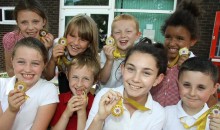 Outstanding pupils celebrate