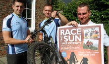 Intrepid fundraisers cycle, paddle and trek for charity 