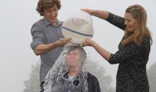 College principal faces ice bucket challenge in aid of charity