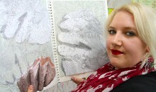 Art graduate makes her mark in the North East
