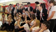 Pupils act up in new dance and drama studio