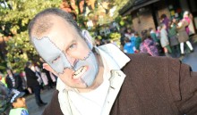 Pupils enjoyed a monster treat on walk to school