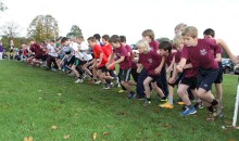 Young runners get on their marks for cross country challenge