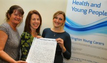 School is first to receive Young Carers Charter