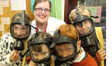 Pupils turn back time to experience life in WW1
