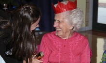 Senior citizens get in the swing at Christmas party