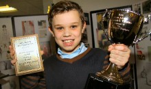 Young golf champ helps sports awards go with a swing