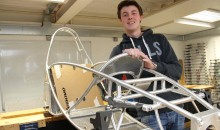 Student races ahead using skills learnt in motorsport