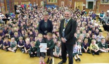 School helps run up the fundraising total for local hospice