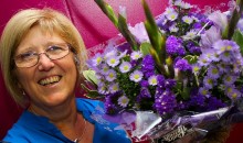 Longest serving member of college support team retires