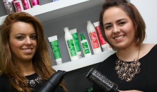 New hairdressing apprentice follows in salon owners footsteps