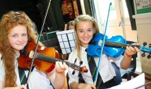 Young musicians take part in musical play day