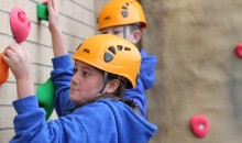 School swings into action with high ropes challenge