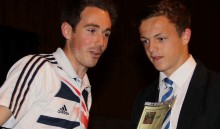 Middle distance runner presents awards at Darlington School